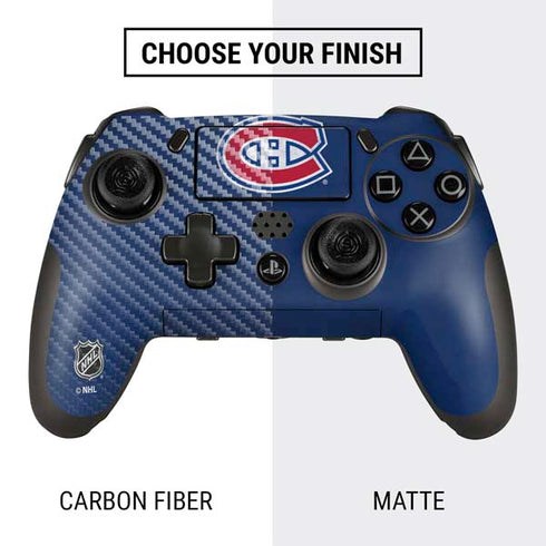 NHL Montreal Canadiens Distressed PlayStation Scuf Vantage 2 Controller Skin